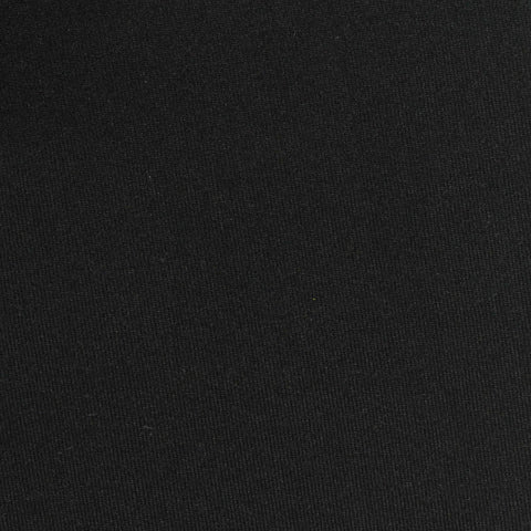 Polyester Stretch Velvet Fabric, 300 gsm, 185 cm — Black
