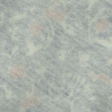 Navy Floral Jersey Knit, Polyester — texture