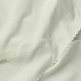 Polyester Stretch Milk Silk Knit Fabric, 180 gsm, 150 cm — White