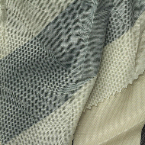 Grey Stripes Mesh, Polyester