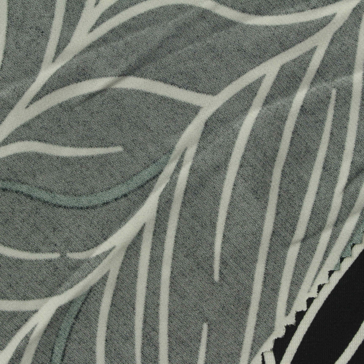 White Leaf Knit, Polyester, 190 gsm