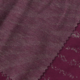 Purple Marl Jacquard, Poly-Viscose