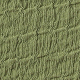 Polyester Stretch Crepe Fabric, 200 gsm, 150 cm — Green — texture