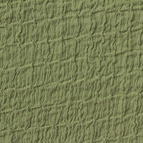 Polyester Stretch Crepe Fabric, 200 gsm, 150 cm — Green