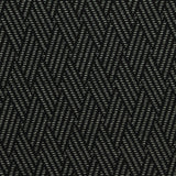 Black Herringbone Interlock Knit, Poly-Viscose