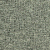 Heathered Grey-Green Marl Interlock Knit, Cotton — texture