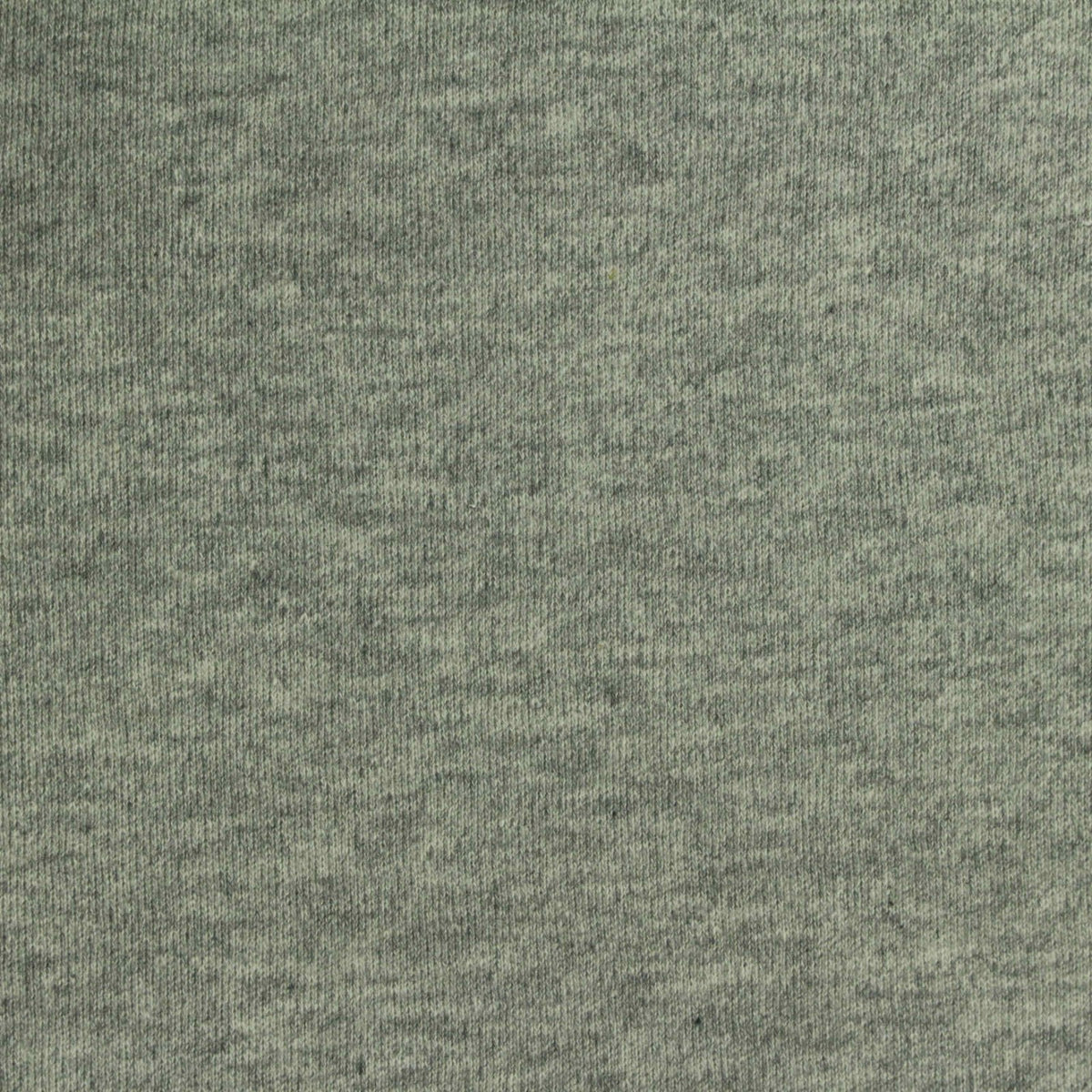 Heathered Grey-Green Marl Interlock Knit, Cotton