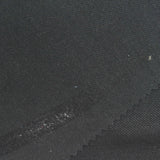 Viscose Nylon Stretch Interlock Knit Fabric, 310 gsm, 160 cm — Black