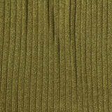 Viscose Metallic Rib Knit Fabric, 320 gsm, 195 cm — Khaki