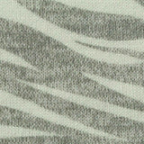 Grey Zebra Chunky Knit, Poly-Viscose — texture