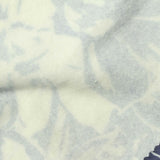 Cream Floral French Terry, Poly-Viscose