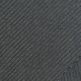 Polyester Stretch Rib Knit Fabric, 180 gsm, 145 cm — Grey — texture