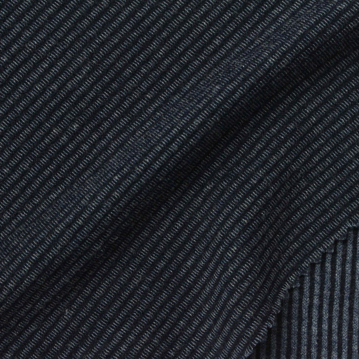 Polyester Viscose Stretch Jersey Knit Fabric, 210 gsm, 140 cm — Navy