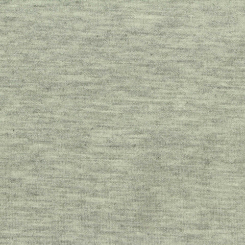 Light Grey Marl Scuba Knit, Poly-Viscose, 380 gsm