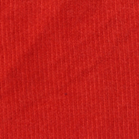 Brushed Polyester Stretch Chunky Knit Fabric, 195 gsm, 160 cm — Red