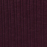 Polyester Cotton Stretch Rib Knit Fabric, 280 gsm, 145 cm — Purple