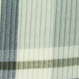 Blue Plaid Rib Knit, Polyester