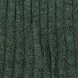 Dark Green Marl Rib Knit, Poly-Viscose