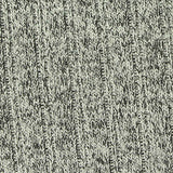 Dark Grey Heathered-Marl Rib Knit, Viscose-Poly — texture