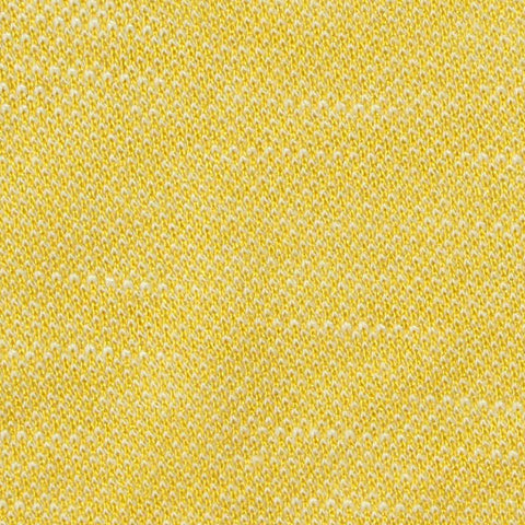 Yellow Marl Piqué Knit, Poly-Viscose