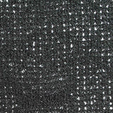 Dark Grey Marl Chunky Knit, Viscose-Poly — texture