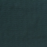 Dark Teal Tone-on-Tone Rib Knit, Cotton