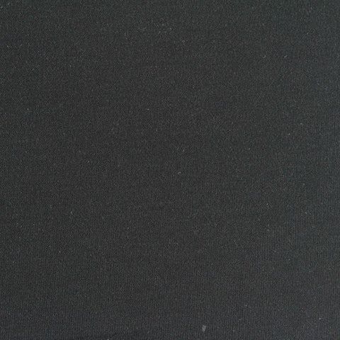 Polyester Stretch ITY Knit Fabric, 210 gsm, 160 cm — Black, ref EF-262318