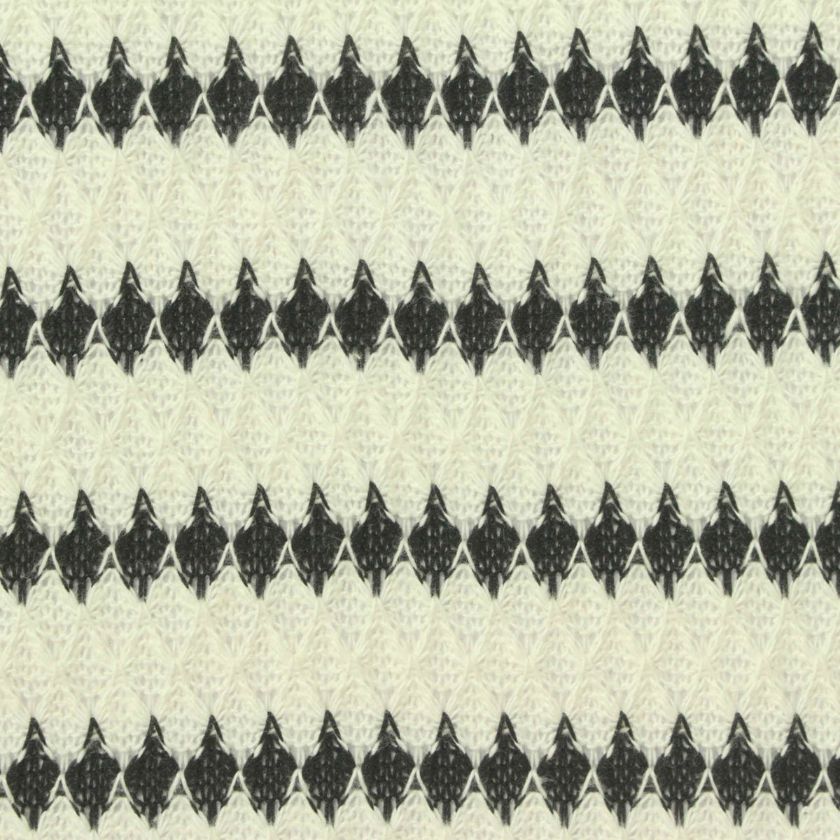 Black Diamond Chunky Knit, Cotton-Poly, 170 gsm