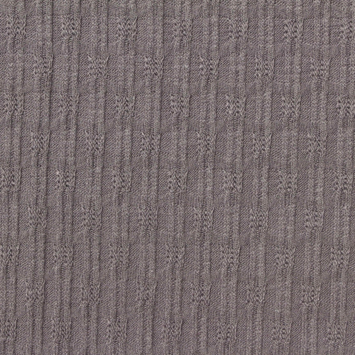 Grey Textured Rib Knit, Viscose