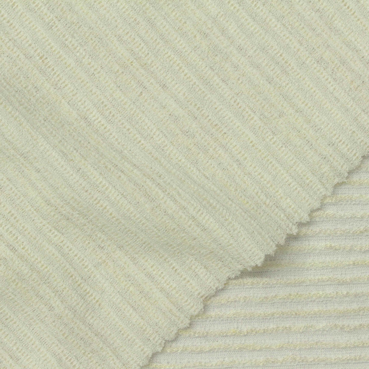 Cream Marl Jersey Knit, Poly-Viscose, 165 gsm