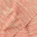 Pink Heathered-Marl Chunky Knit, Viscose-Poly