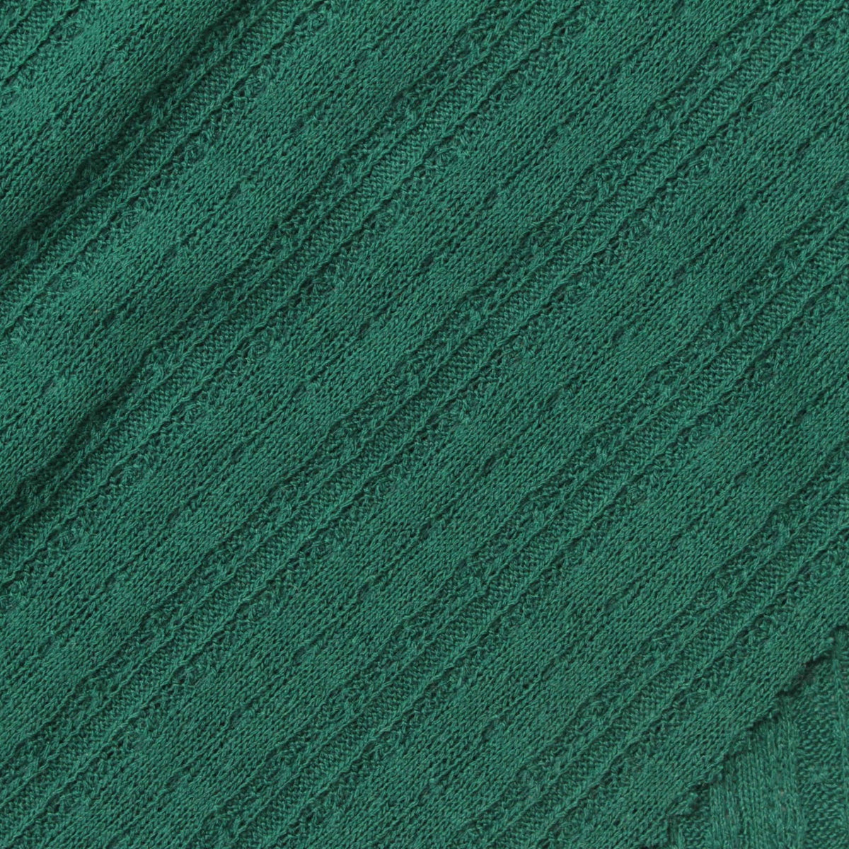 Jacquard Polyester Viscose Stretch Rib Knit Fabric, 210 gsm, 180 cm — Green