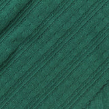 Jacquard Polyester Viscose Stretch Rib Knit Fabric, 210 gsm, 180 cm — Green