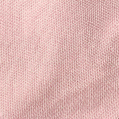 Polyester Cotton French Terry Fabric, 270 gsm, 165 cm — Pink
