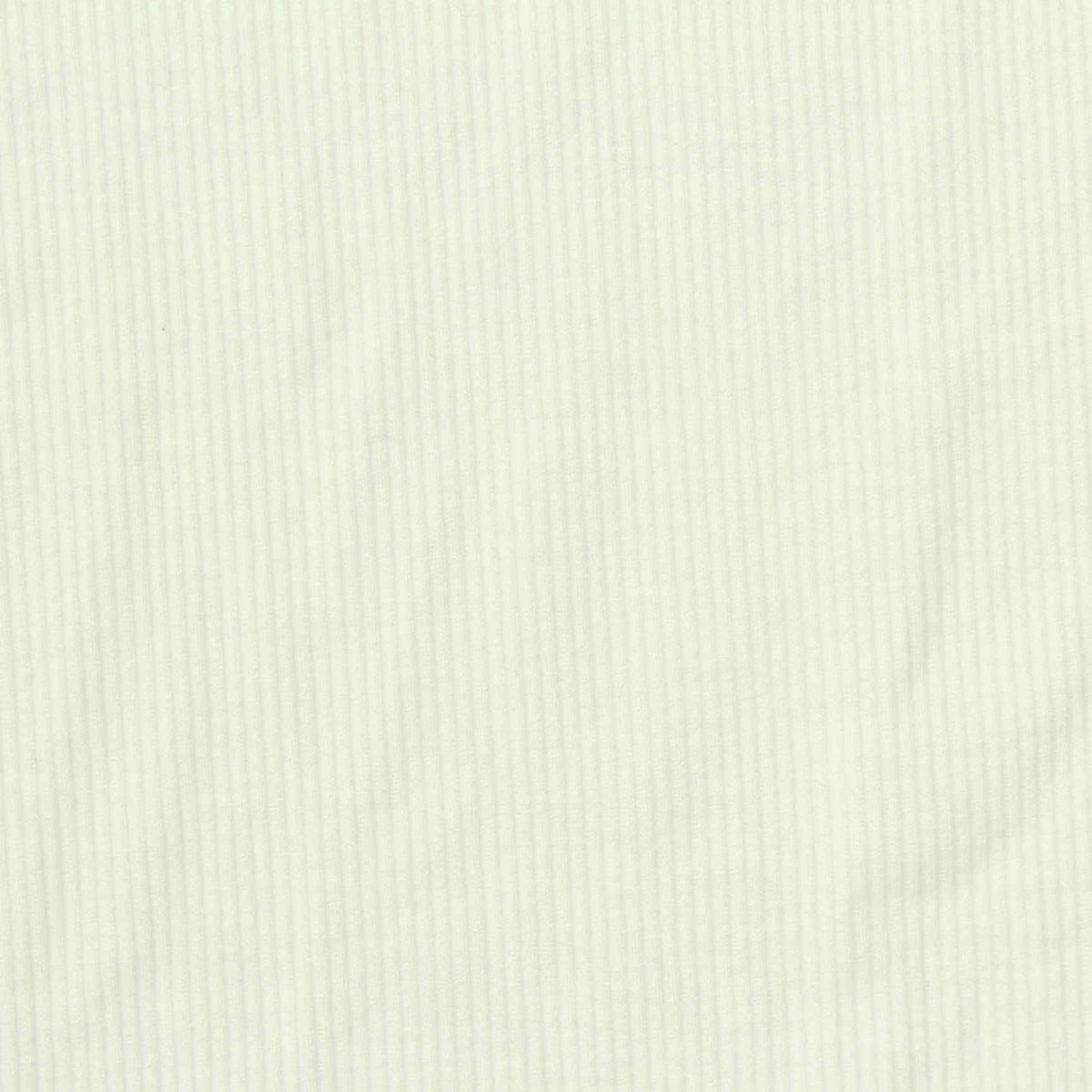 Polyester Viscose Stretch Rib Knit Fabric, 200 gsm, 150 cm — White, ref EF-262380