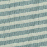 Striped Cotton Polyester Stretch Jersey Knit Fabric, 190 gsm, 165 cm — Blue — texture