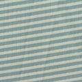 Striped Cotton Polyester Stretch Jersey Knit Fabric, 190 gsm, 165 cm — Blue