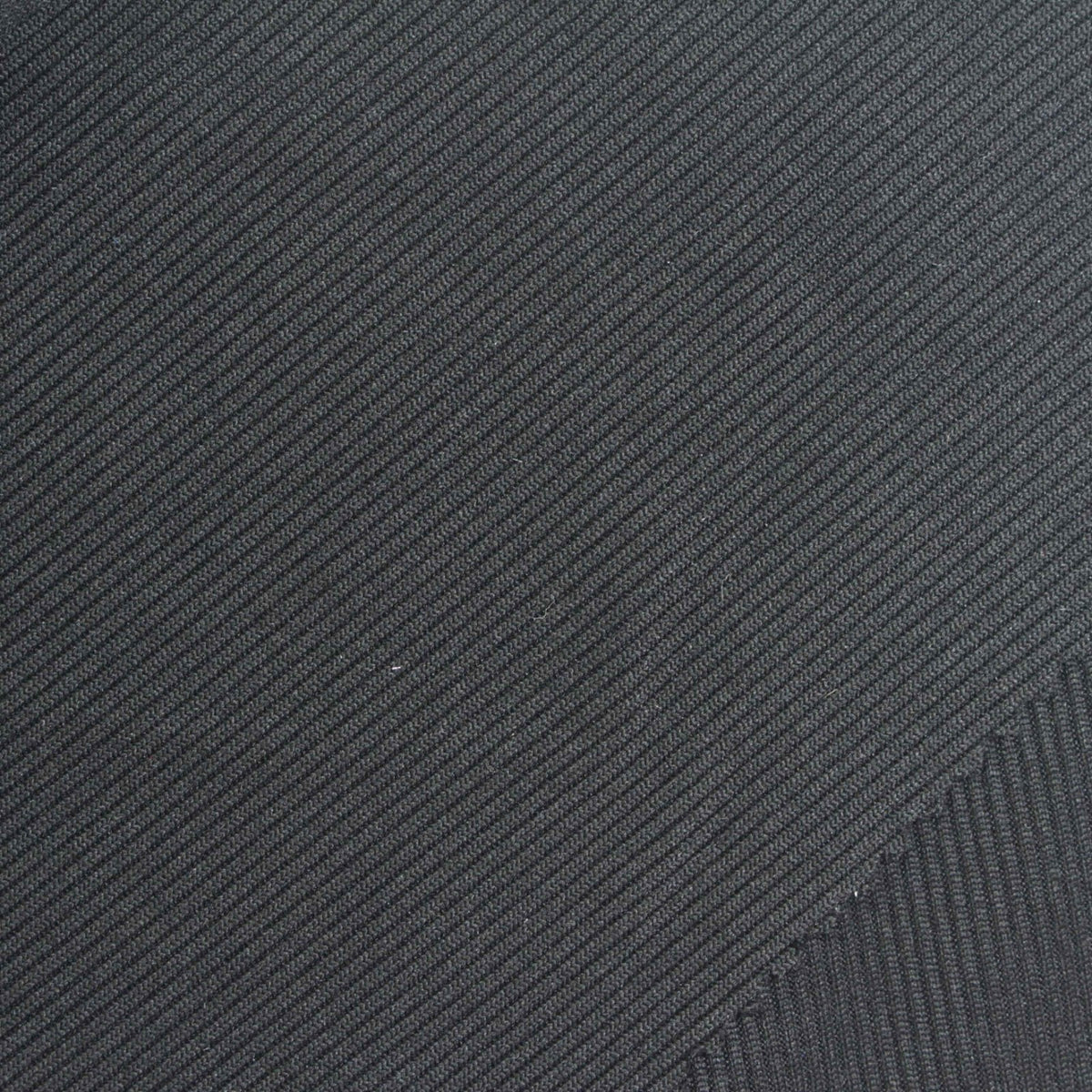 Polyester Stretch Rib Knit Fabric, 340 gsm, 150 cm — Grey