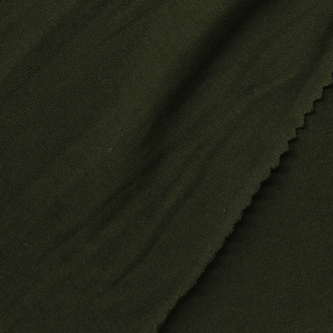 Cotton Polyester Jersey Knit Fabric, 150 gsm, 160 cm — Green