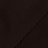 Brushed Polyester Stretch Velvet Fabric, 310 gsm, 165 cm — Brown