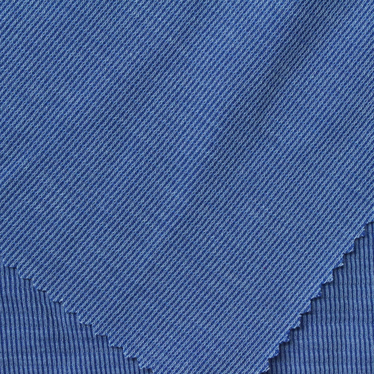 Modal Polyester Interlock Knit Fabric, 210 gsm, 155 cm — Blue