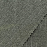Grey Tone-on-Tone Check Ponte Knit, Viscose-Poly