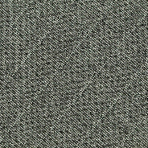 Grey Tone-on-Tone Check Ponte Knit, Viscose-Poly