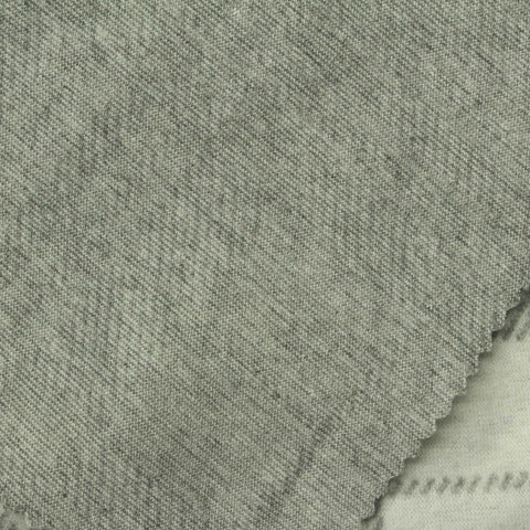 Heathered Grey-Green Marl Jacquard, Poly-Viscose