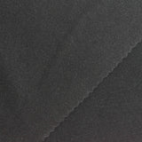 Yarn-Dyed Brushed Polyester Stretch Velvet Fabric, 320 gsm, 165 cm — Grey