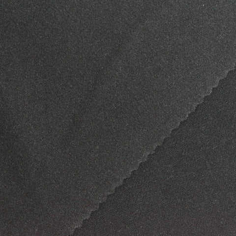 Black Brushed Velvet, Polyester