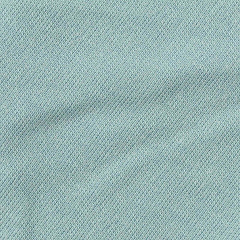 100% Cotton Interlock Knit Fabric, 220 gsm, 145 cm — Blue