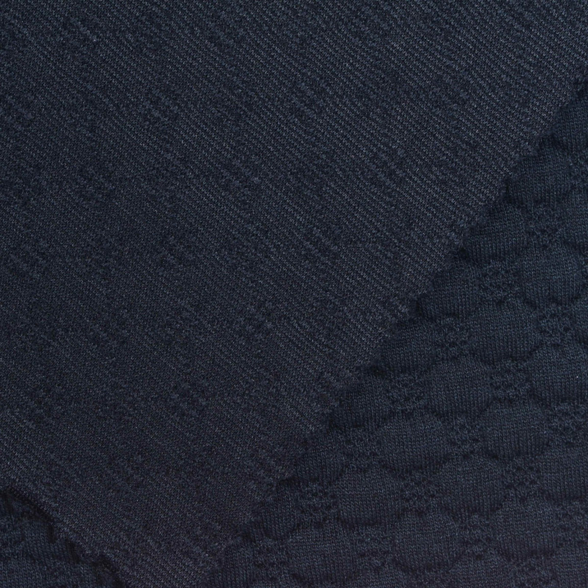 Dark Blue Geometric Jacquard, Polyester, 365 gsm