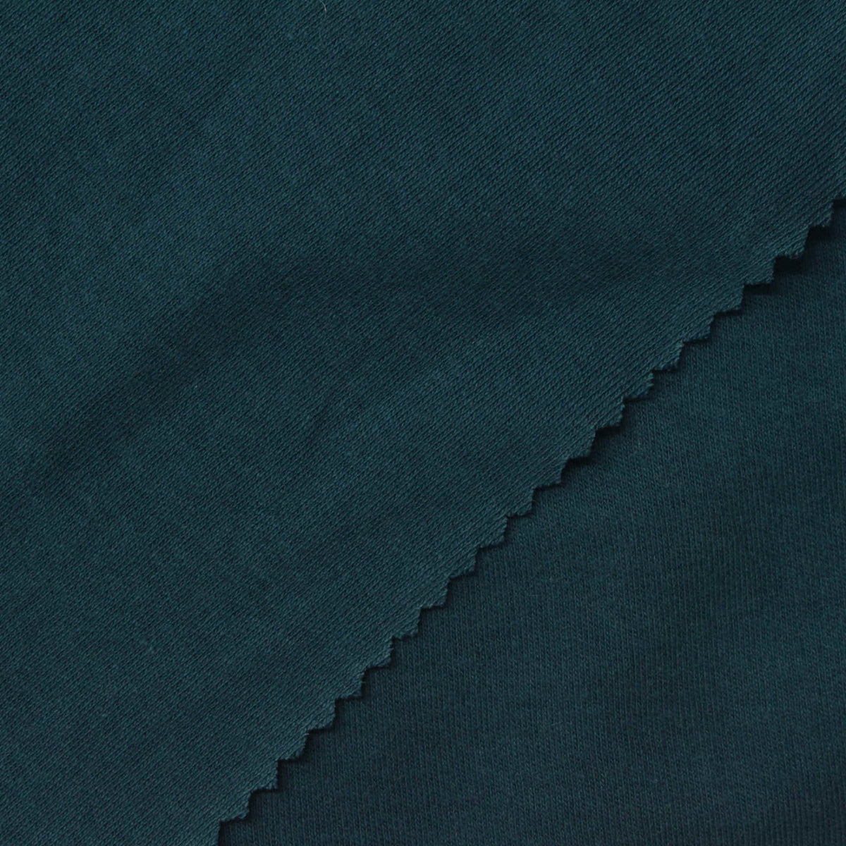 100% Cotton Interlock Knit Fabric, 200 gsm, 145 cm — Green