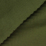 Polyester Cotton Stretch Jersey Knit Fabric, 320 gsm, 165 cm — Green — texture